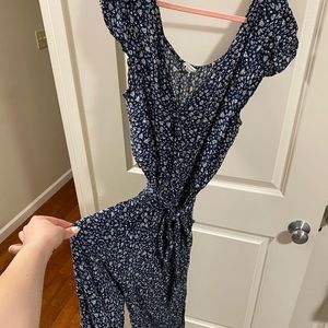 Navy American Eagle jumpsuit
